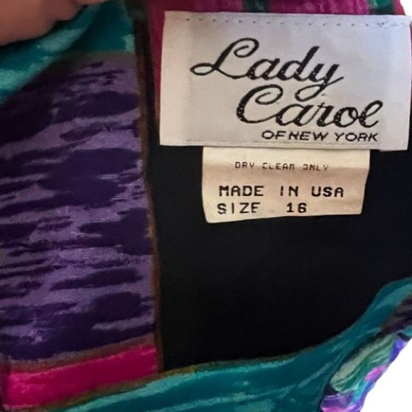 Vintage Lady Carol of New York Dress Set with Belt - Picture 9 of 12